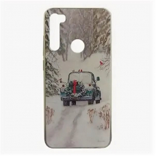 Чехол-накладка Xiaomi Redmi Note 8T Силикон Car In Snow