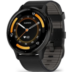 Garmin Venu 3 45mm Slate Black Leather (010-02784-52)