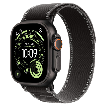 Купить Apple Watch Ultra 3 (2025) 49mm Black Titanium Case / Black - Charcoal Trail Loop Apple Watch Ultra 3 (2025) 49mm Black Titanium Case / Black - Charcoal Trail Loop
