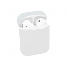 Чехол AirPods 1/2 Silicone Case White