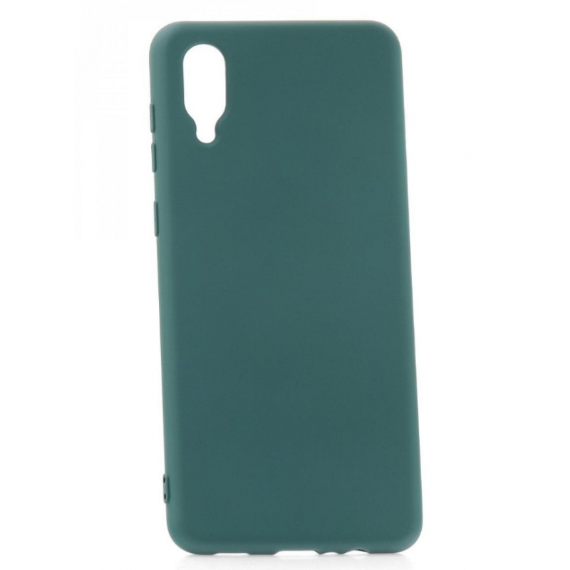 Чехол Galaxy A03 Silicone Plastic Mate 360 Dark Green Green (Зелёный)