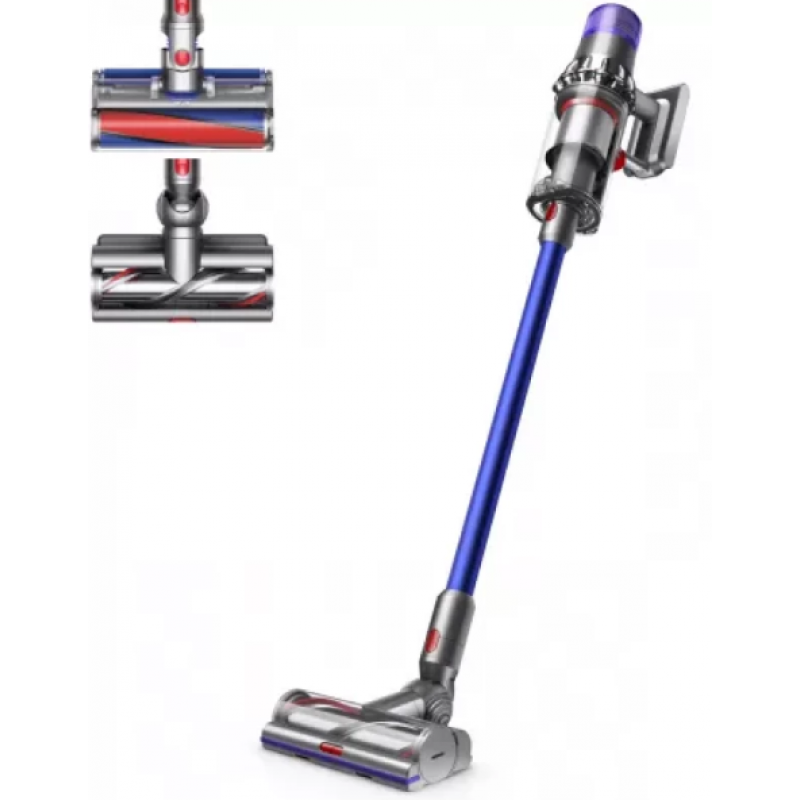 Пылесос Dyson V11 Absolute Беспроводной Синий (Станция и 7 насадок)