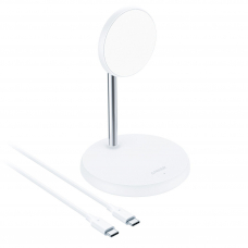 Беспроводное ЗУ Anker PowerWave Magnetic Stand A2540 White