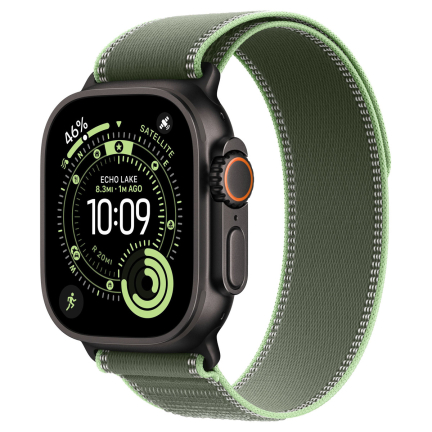 Купить Apple Watch Ultra 3 (2025) 49mm Black Titanium Case / Green - Neon Trail Loop Apple Watch Ultra 3 (2025) 49mm Black Titanium Case / Green - Neon Trail Loop