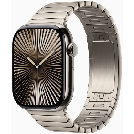 Apple Watch 10 46mm Steel Natural / Titanium Case